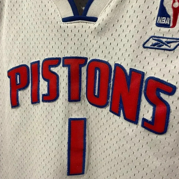 Detroit  Pistons Chauncey Billups RBK NBA Jersey - Picture 7 of 10
